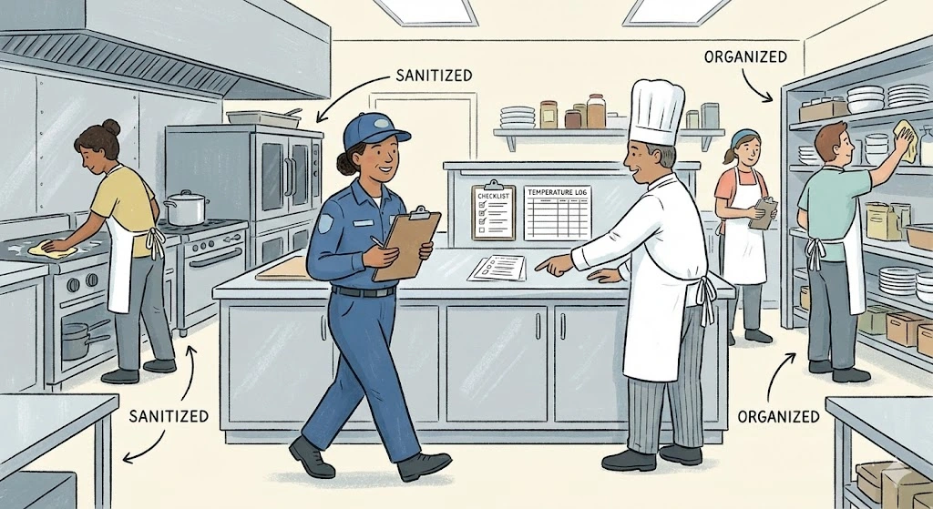 How to Prepare for a Surprise Health Department Inspection